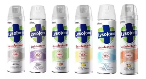 AEROSOL DESINFECTANTE X 360 CC. LYSOFORM
