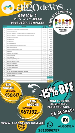 PROYECTO MOCHI. OPCIÓN 2. COMPLETA. SIN MOCHI en internet