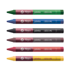 CRAYONES DE CERA X12. FILGO en internet