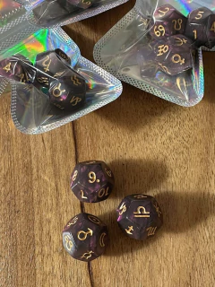 Kit dados astrológicos - comprar online