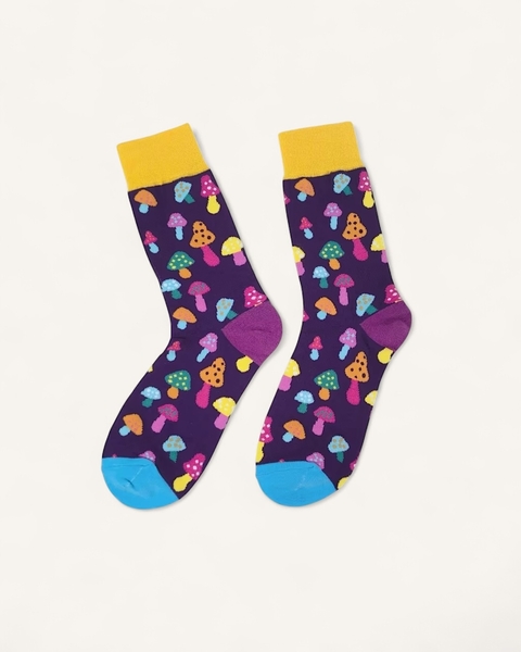 Medias estampadas Fungi I - comprar online