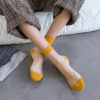Medias Tul dots mostaza - comprar online