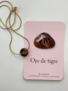 Collar cristal mini dona Ojo de Tigre - comprar online