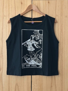 Musculosa estampada "The Fool" en internet