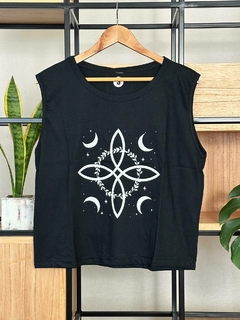 Musculosa estampada "Nudo" en internet
