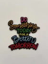 Parche bordado termoadhesivo "Do Something"