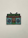 Parche bordado termoadhesivo "Rockstar"