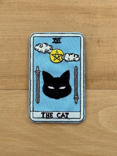 Parche bordado termoadhesivo "The Cat"
