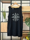 Vestido c/bolsillos estampado "Nudo"