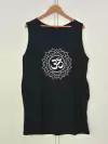 Vestido c/bolsillos estampado "Om"