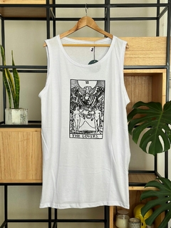Vestido c/bolsillos estampado "The lovers" - comprar online