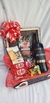 CESTA PETISCOS, VINHO E CHOCOLATE - MEU ANJO - comprar online