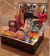 Cesta romântica com chocolates, flor, fotos e luz de led “Tão bom amar” - encomendas com 1 dia útil de antecedência - comprar online
