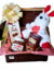 Cesta chocolate com urso de pelúcia "Amo Você"