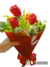 Buquê com 3 rosas - Mamis Cestas RP