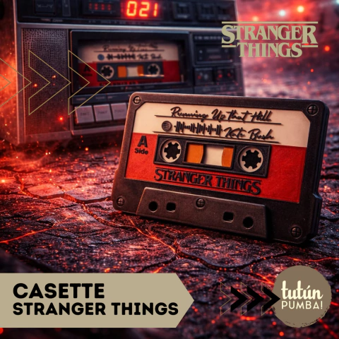CASETTES MAX, WILL & EDDIE - STRANGER THINGS