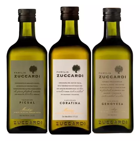 Combo Aceites Zuccardi Varietales x 3 unidades - comprar online