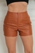 Shorts Zara Couro - comprar online