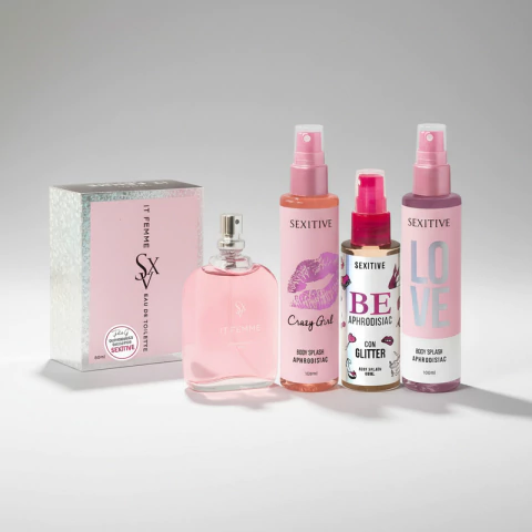 Sexitive Essentials N°1 Perfume It Femme + 3 Body Splash - comprar online