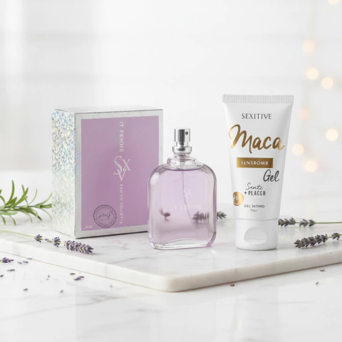 Perfume It Femme Floral 60ml + Gel Sensbomb Maca - comprar online