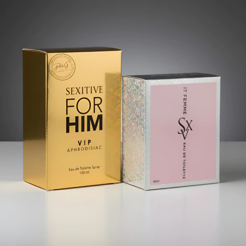 Perfumes Sexitive For Him Vip 100ml + It Femme 60ml - comprar online