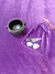 Toalha Veludo+Bolsa Tarot Veludo+Caldeirão Ferro 100ml ( brinde 1 kit de pedras )