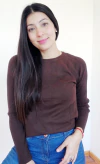 SWEATER MOIRA CHOCOLATE - comprar online