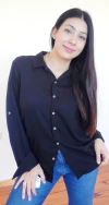 CAMISA CARMELA COLOR NEGRO - comprar online