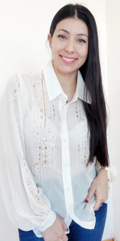 Camisa Leire Blanca - tienda online
