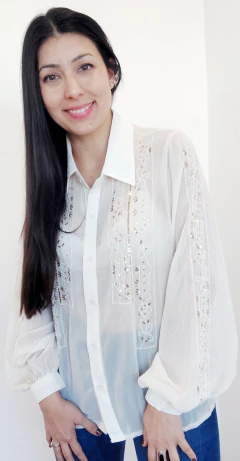 Camisa Leire Blanca - comprar online