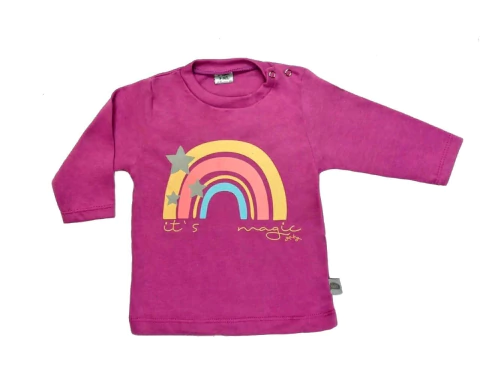 Remera 3/4 Arcoiris