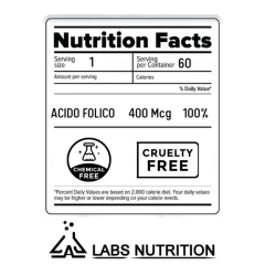 Ácido Fólico (60 capsulas) - comprar online