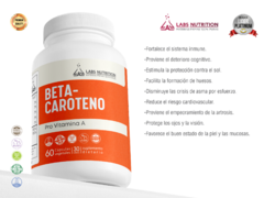 Betacaroteno (60 capsulas) - comprar online