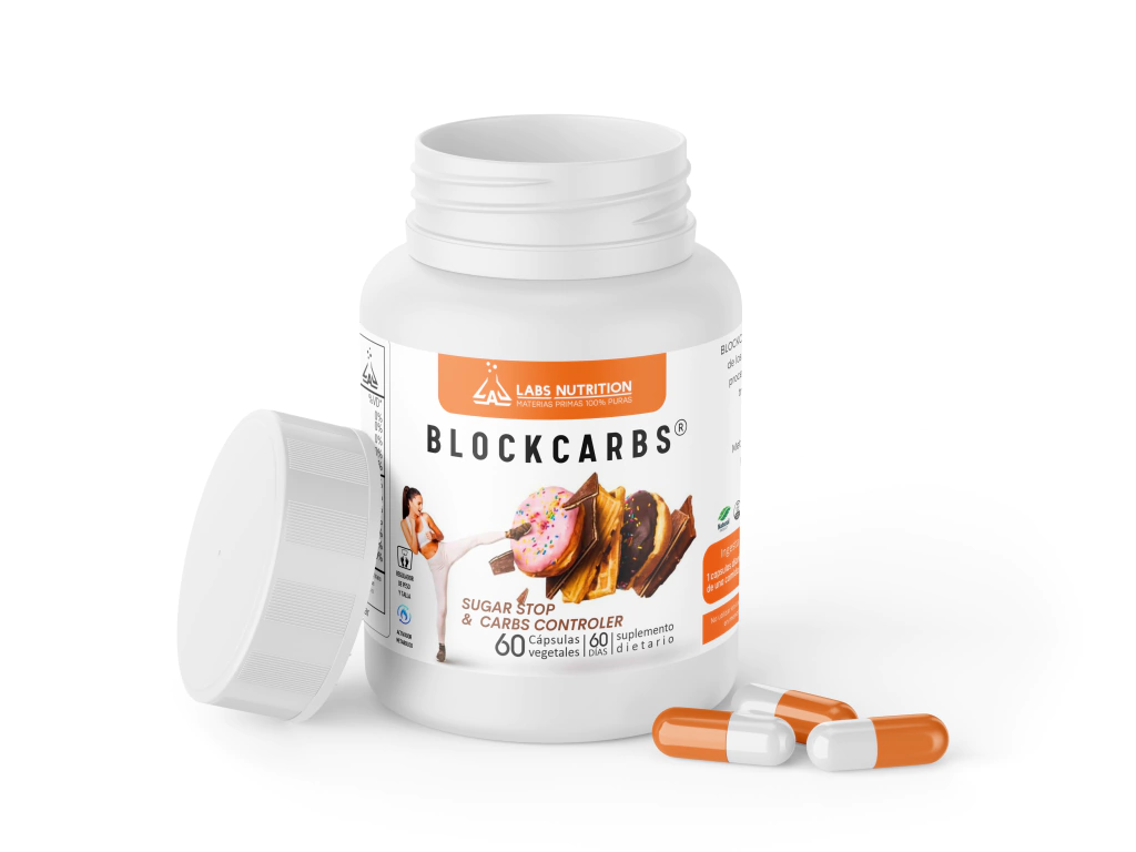 Blockcarbs - Bloqueador de carbohidratos (60 capsulas)