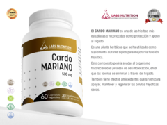 Cardo Mariano 500 mg - Protector Hepatico (60 capsulas) - comprar online