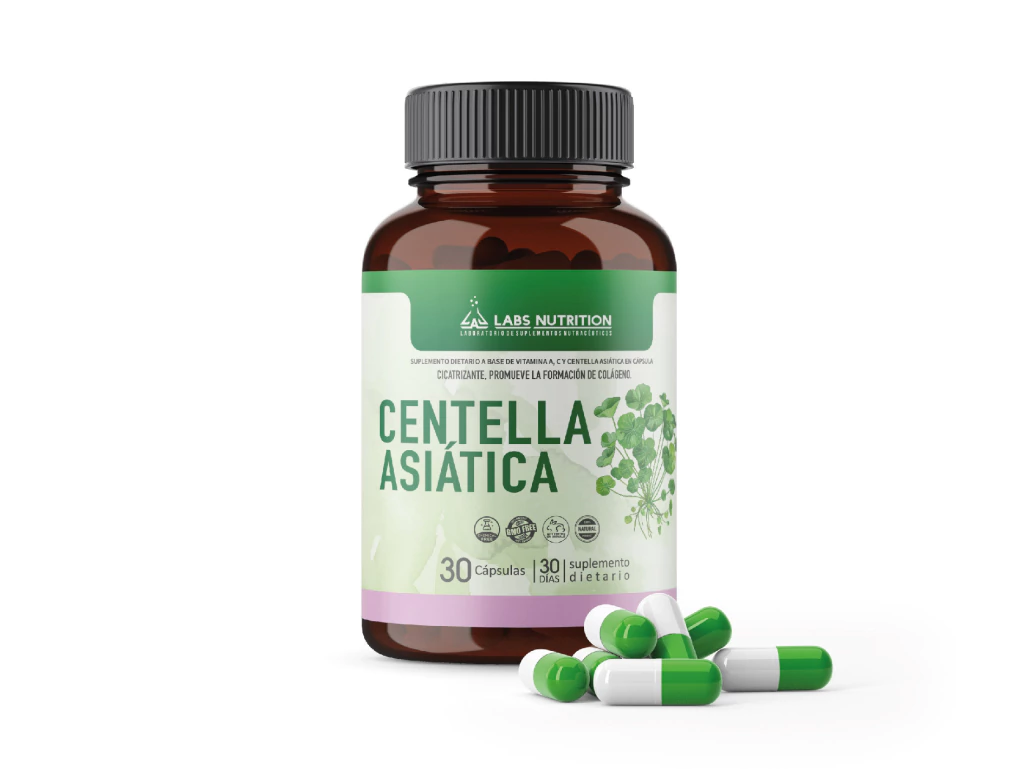 Centella Asiática - Cicatrizante, Celulitis (30 Capsulas)
