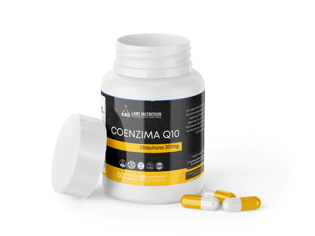 Coenzima Q10 300 Mg - Antioxidante, Energia (60 Capsulas)