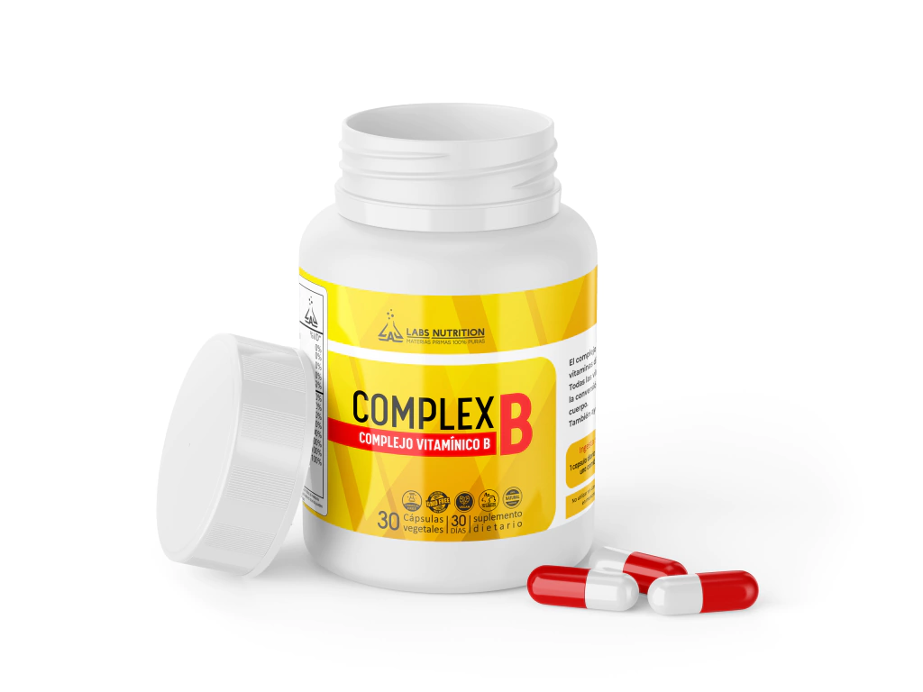 Complex B - Complejo vitamínico B (30 capsulas)