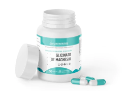 Glicinato de Magnesio 500 mg (60 caps) - comprar online