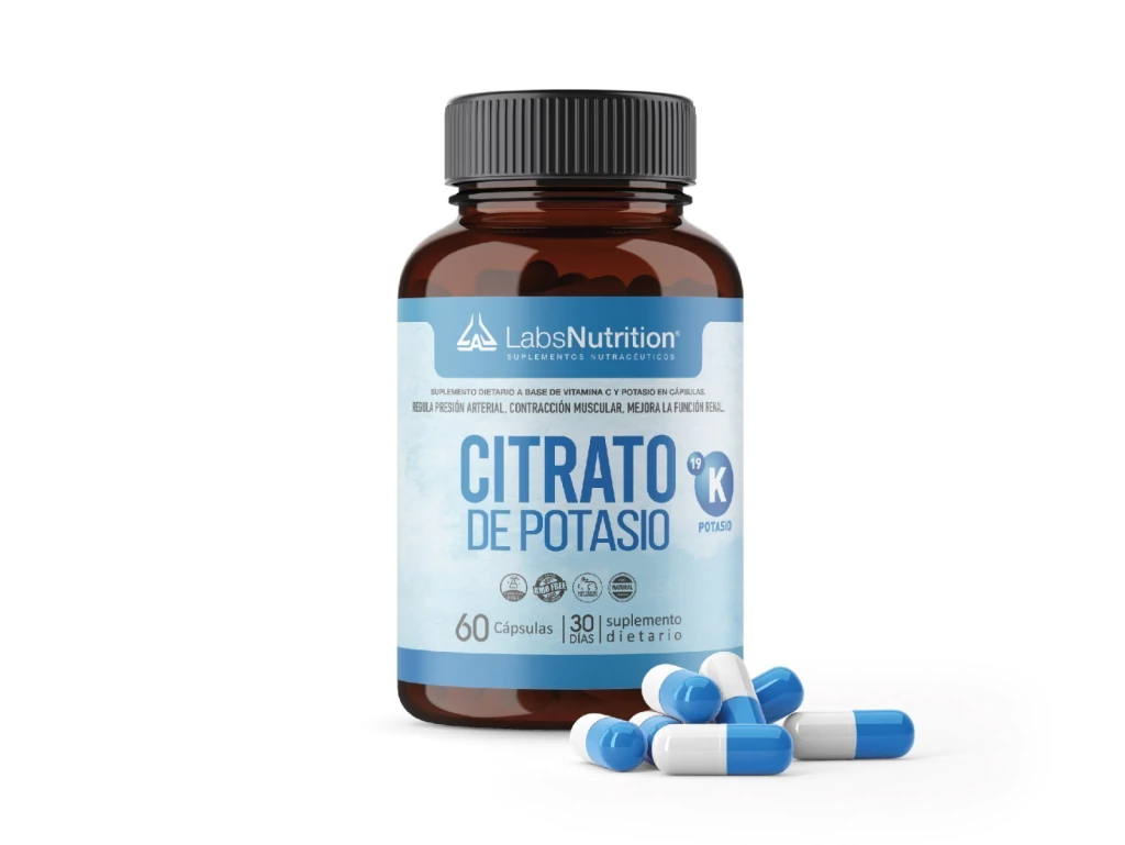 Citrato de Potasio 400 mg (60 capsulas)