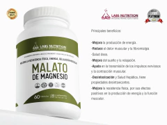 Malato de Magnesio 500mg - Energia, recuperador muscular (60 capsulas) en internet
