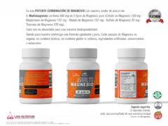 Multi Magnesio 500 mg - 5 Magnesio en 1 (60 capsulas) en internet