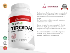 Tiroidal - Tiroides saludables (60 capsulas) - comprar online