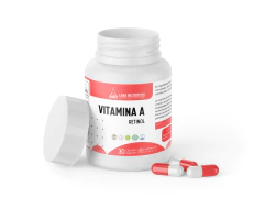Vitamina A - Retinol 1000mcg (30 capsulas)