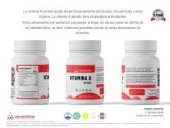 Vitamina A - Retinol 1000mcg (30 capsulas) en internet