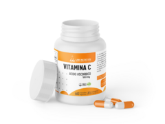 Vitamina C - Acido Ascórbico 500 mg (60 caps)