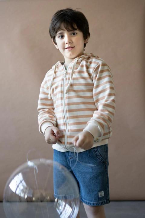 CAMPERA RAYADA- 1 A 5 AÑOS - comprar online