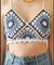 Cropped Azulejo Amarração nas Costas - buy online