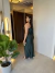 Vestido longo Dayane / Verde esmeralda - Paula Faria