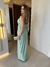 Vestido longo Dayane / verde menta na internet